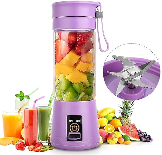 Multi-Purpose Portable USB Electric Juicer 6-Blades