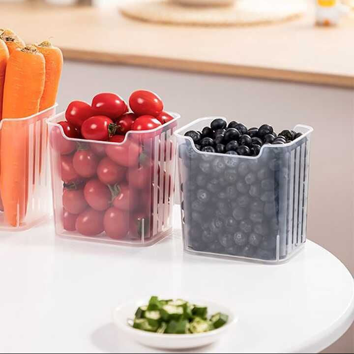 Multipurpose Fridge Storage Container Set (6-Piece)