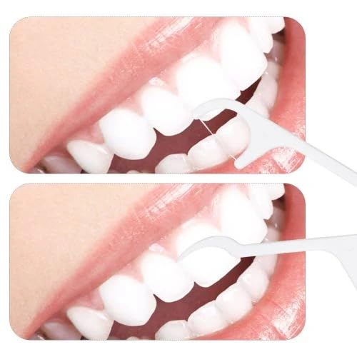 Dental Floss Picks Toothpick Tooth Thin Thread Flossers Sticks