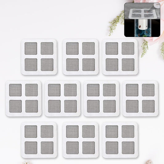 Window Screen Mesh Hole Repair Patch (10×10 CM / 10 Pcs Set)