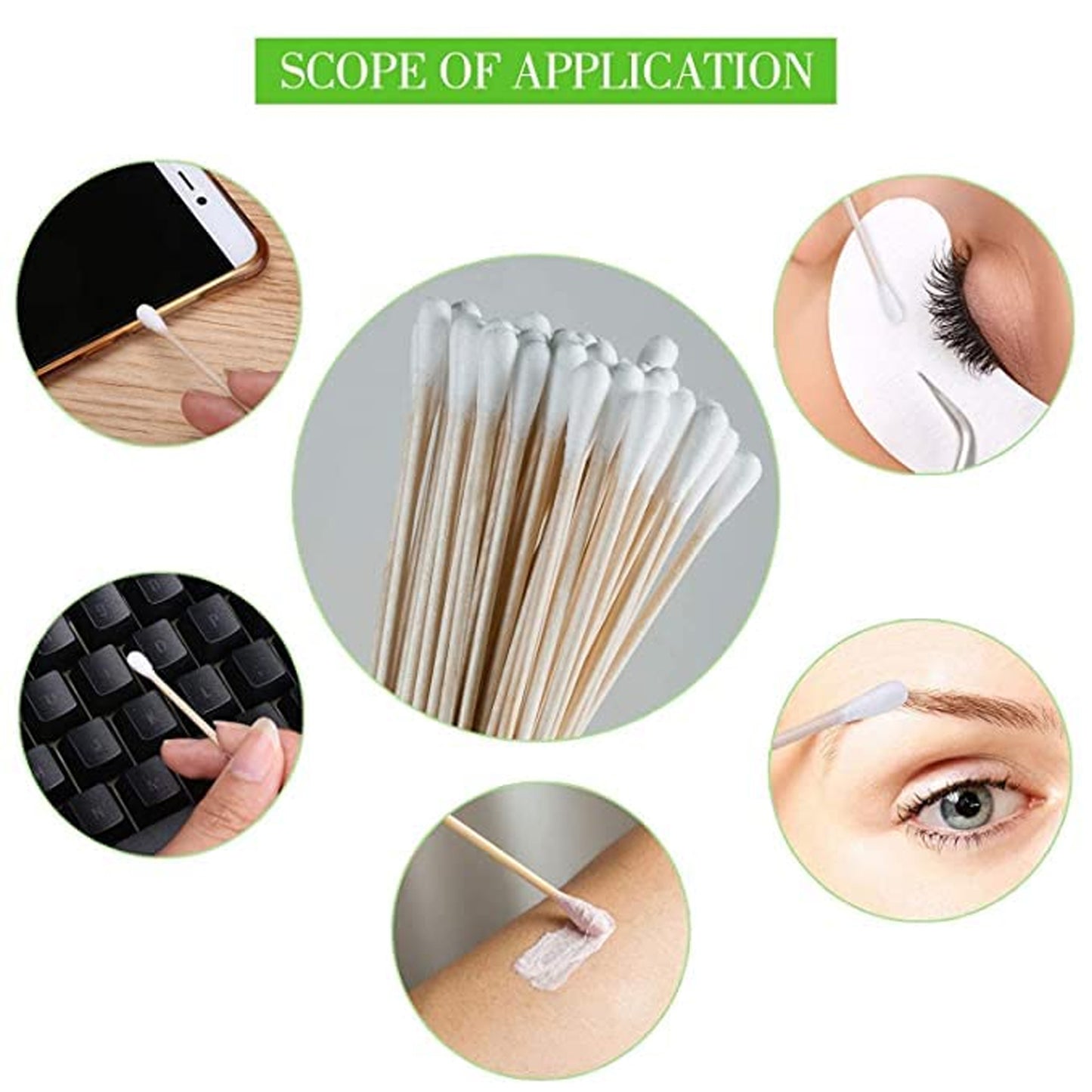 Tulips Cotton Ear Buds