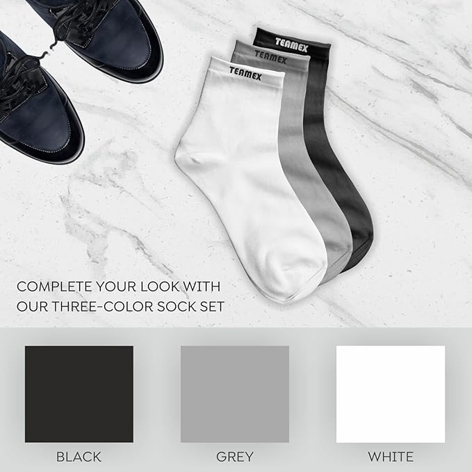 Teamex Premium Athletic Sneaker Length Socks