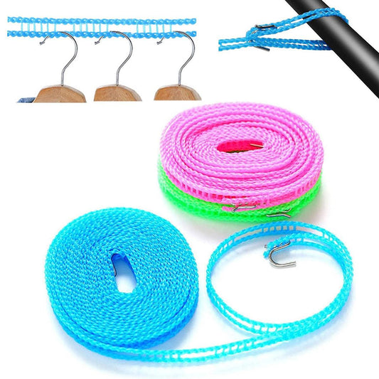 Windproof Non Slip Clothesline 16.4 Feet - TruVeli