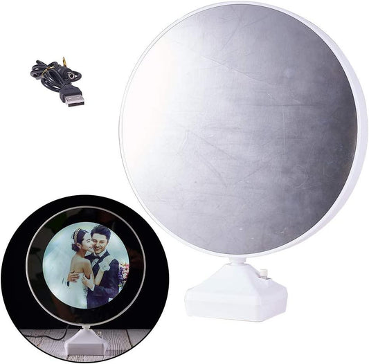 Magic Mirror Photo Frame With Led Light - TruVeli