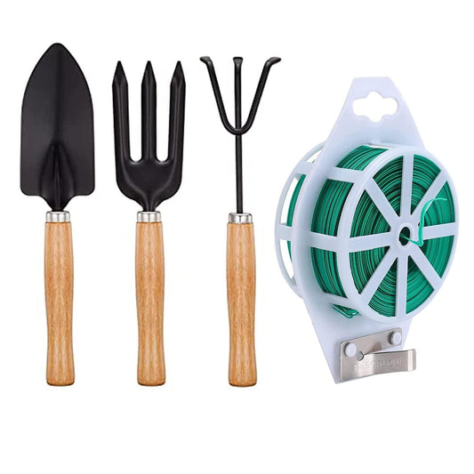 Twist Ties With Garden Tool Set For Gardening
