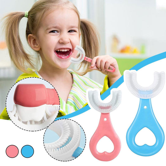 U Shaped Toothbrush for Kids - TruVeli