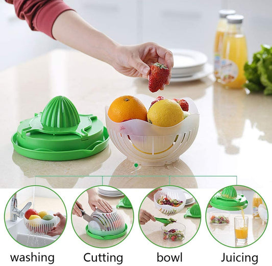 Salad Cutter Bowl Upgraded Easy Speed Salad Maker