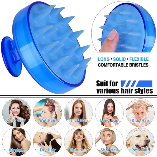 Hair Scalp Scrub Shampoo Brush