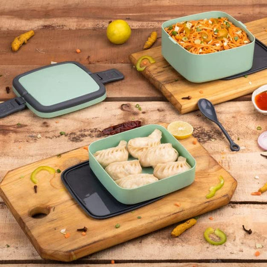 Double-Layer Portable Lunch Box