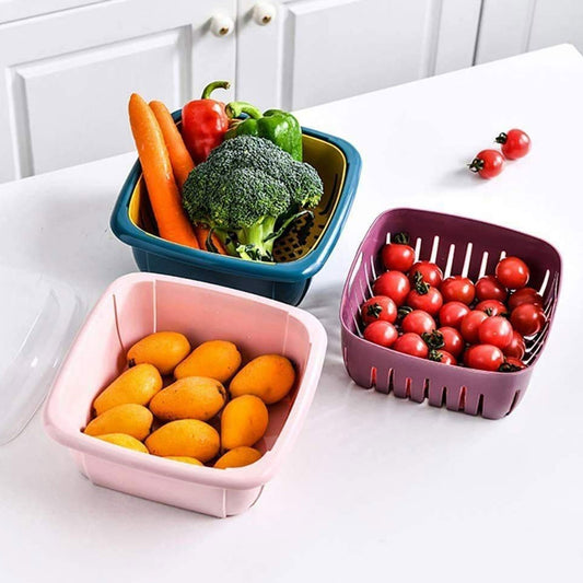 2 in 1 Multi-Function Kitchen Colander