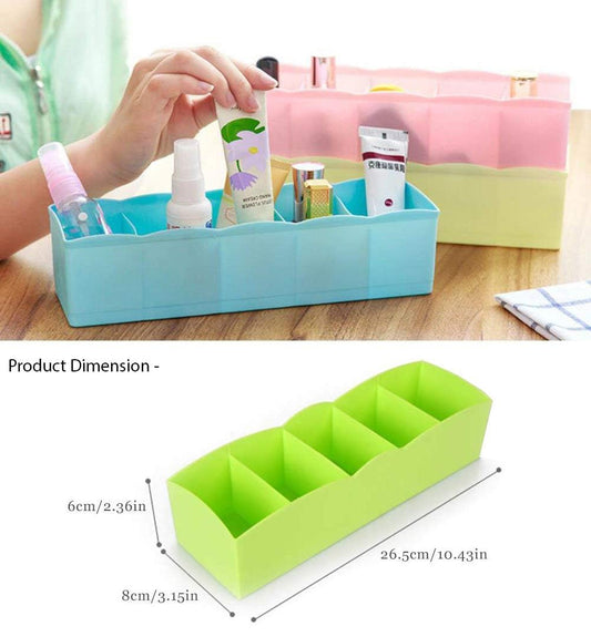 Plastic Storage Drawer Organizer Pack of 2