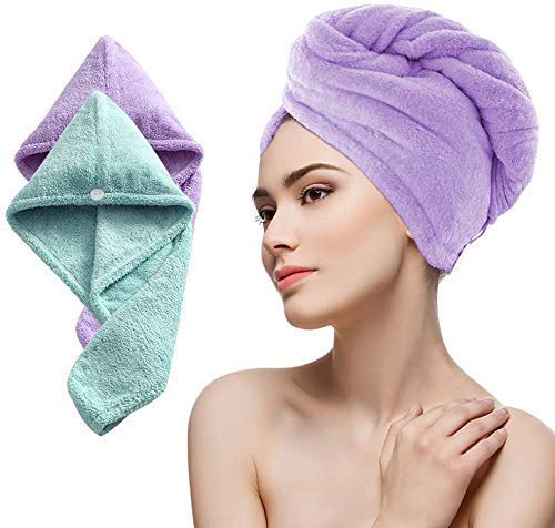 Microfiber Hair Towel Wrap for Women