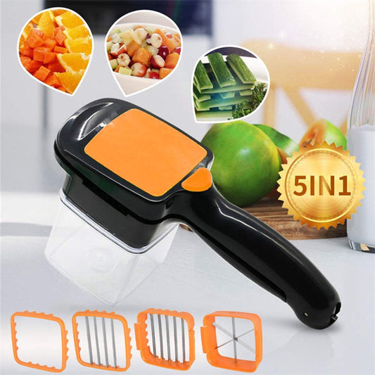 5 in 1 fruit & vegetable cutter