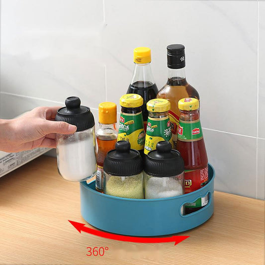 360° Rotating Kitchen Organizer Tray
