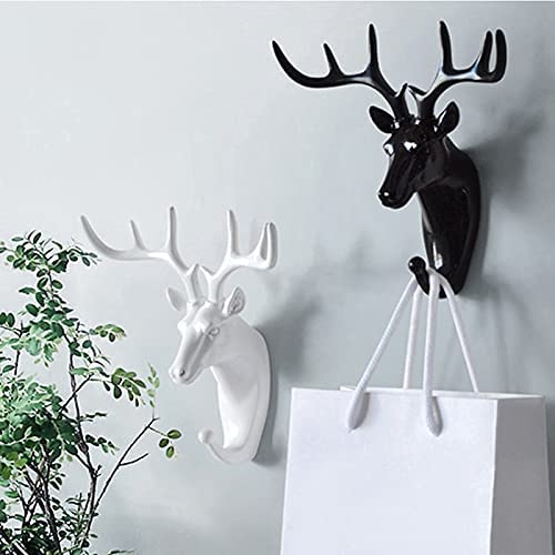 Deer Head Single Wall Hook