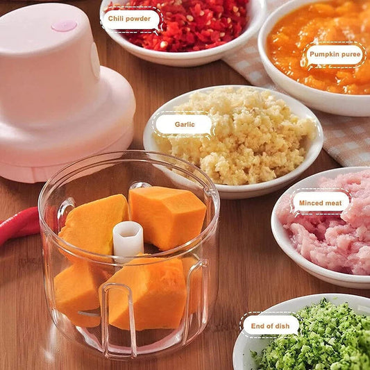 Electric Mini Garlic Chopper 250ml