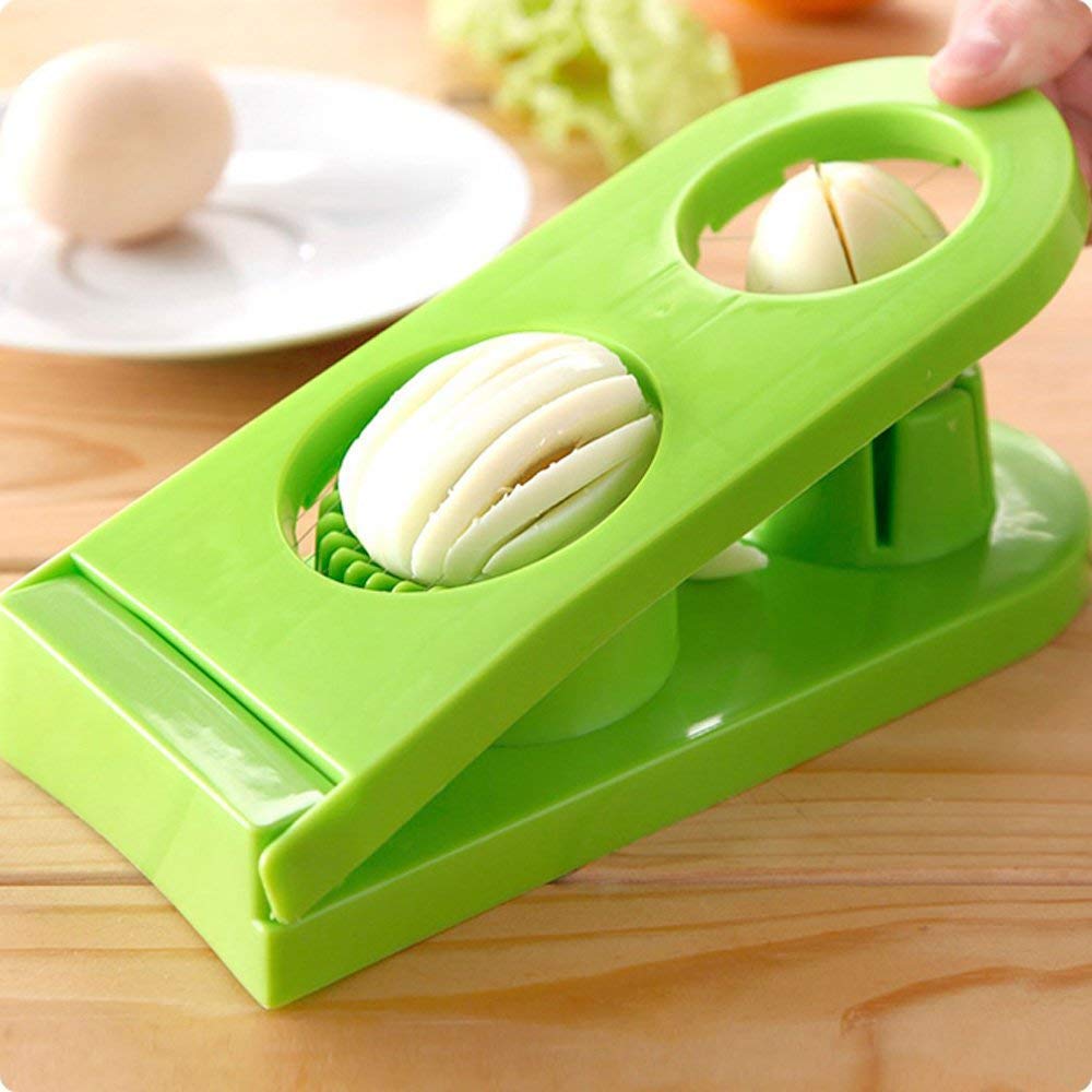Egg Slicer 2 in 1 Egg Cutter