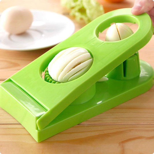 Egg Slicer 2 in 1 Egg Cutter