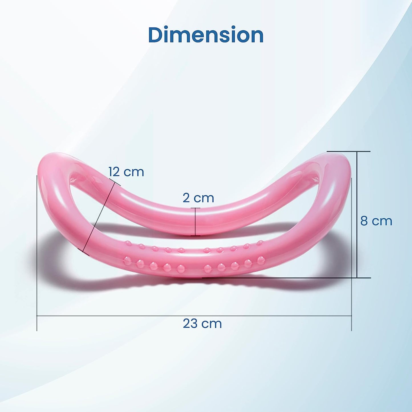 2 Piece Yoga Ring Yoga Circles Fitness Sport Magic Circle Pilates Training Ring