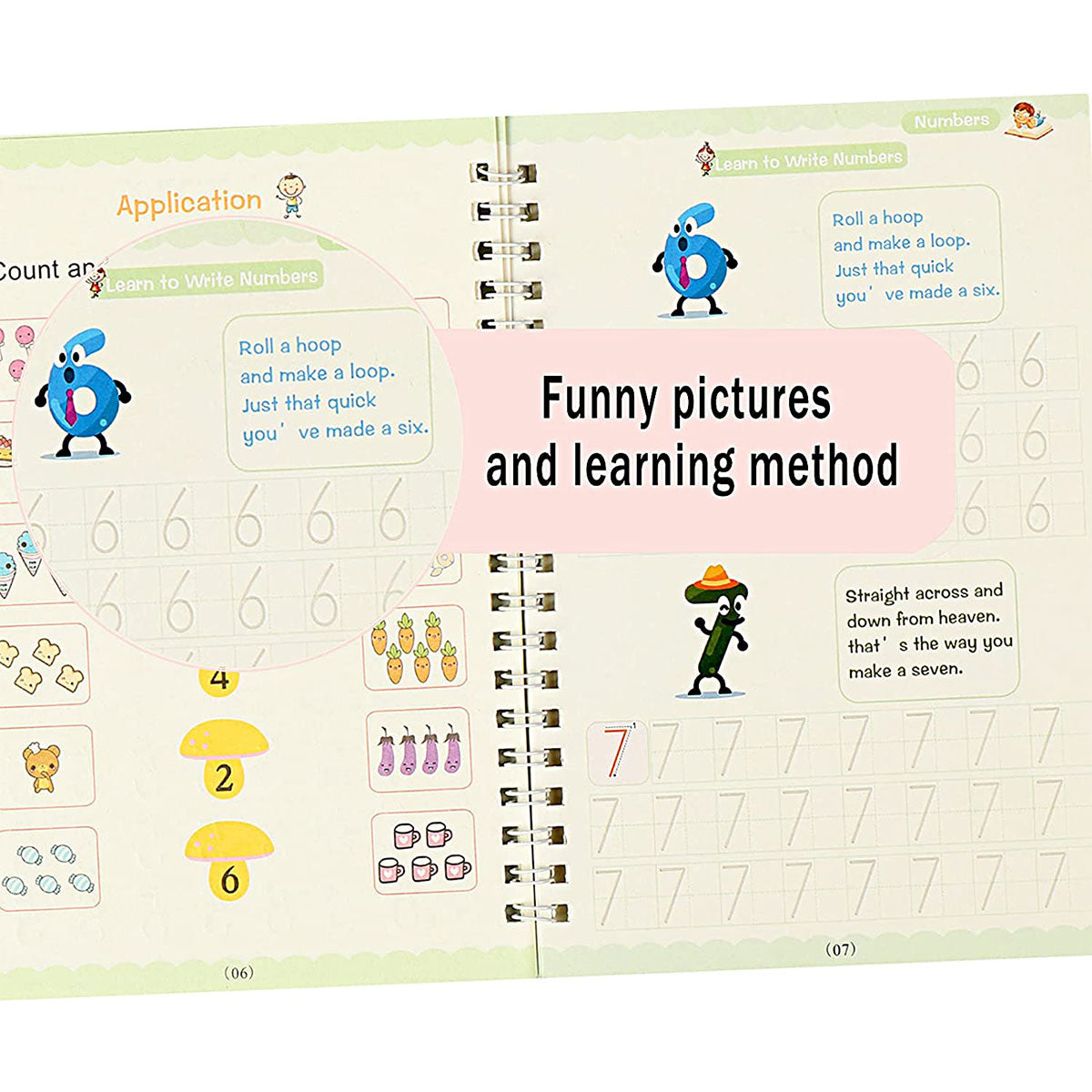 Magic Practice Copybook For Kids Set of 4