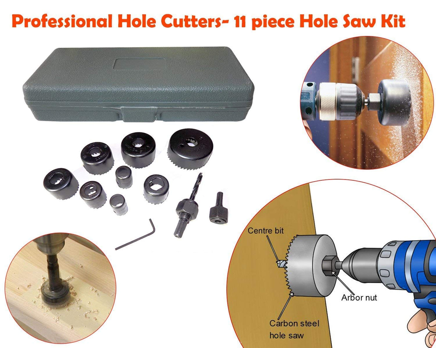 Hole Cutter 11 Piece