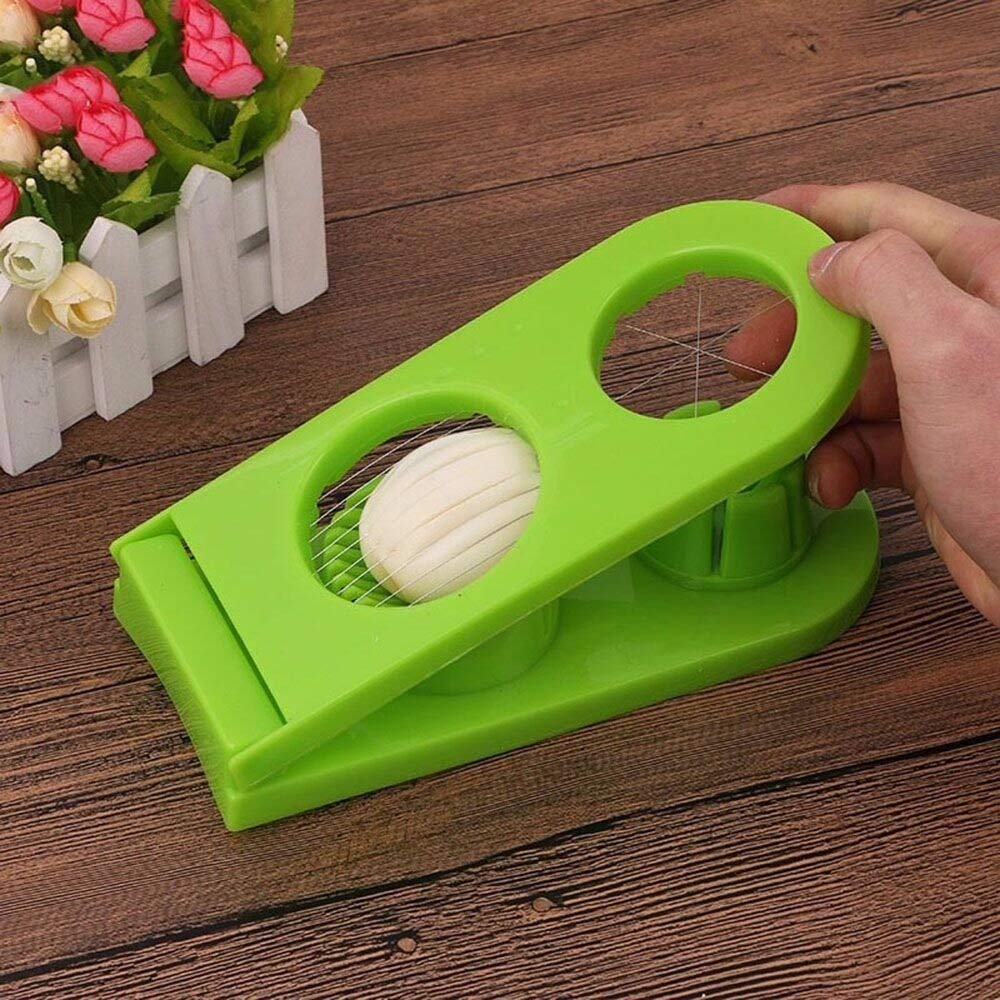Egg Slicer 2 in 1 Egg Cutter