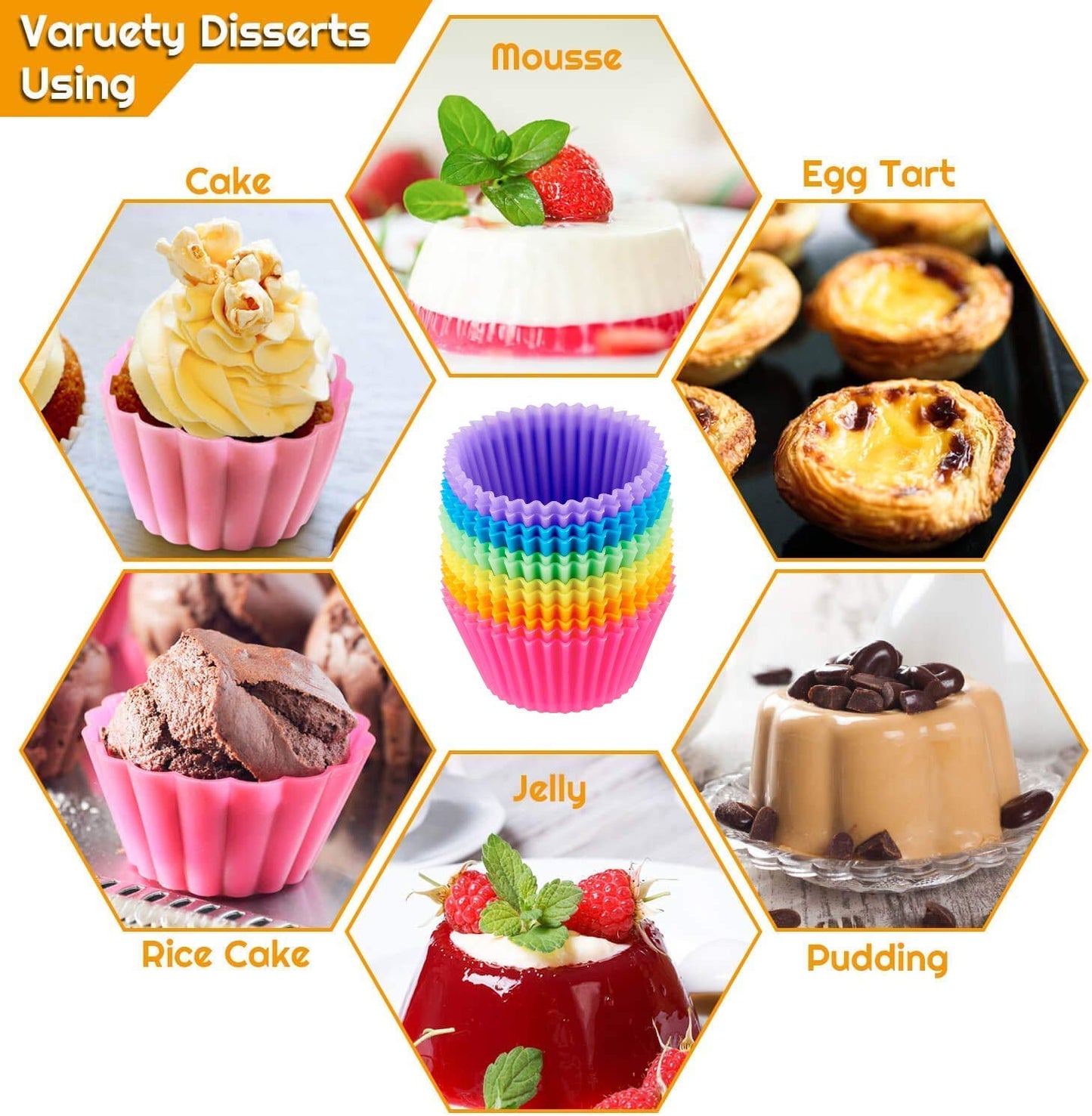 Cupcake Moulds 12 Pieces