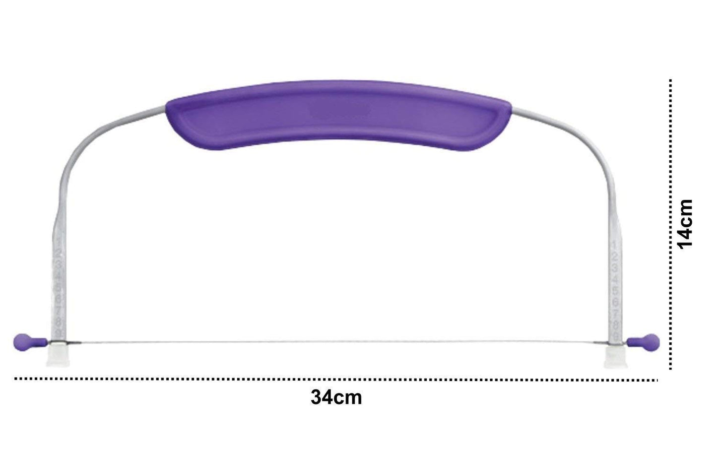 Adjustable Cake Leveler for Leveling and Torturing