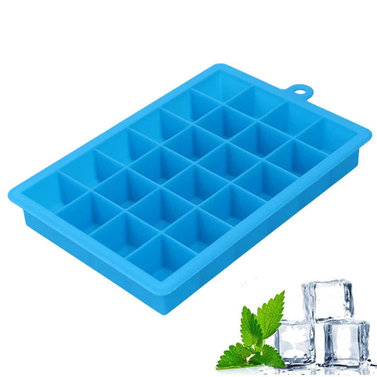 Silicone Ice Cube Trays 24 Cavity Per Ice Tray