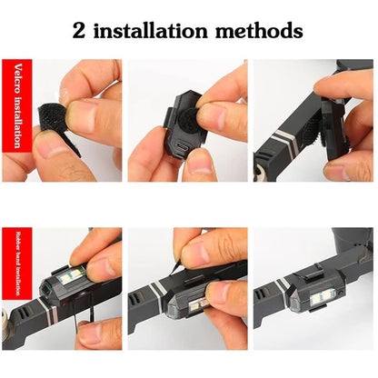 USB Rechargeable Mini LED Strobe Lights Multi-Colors