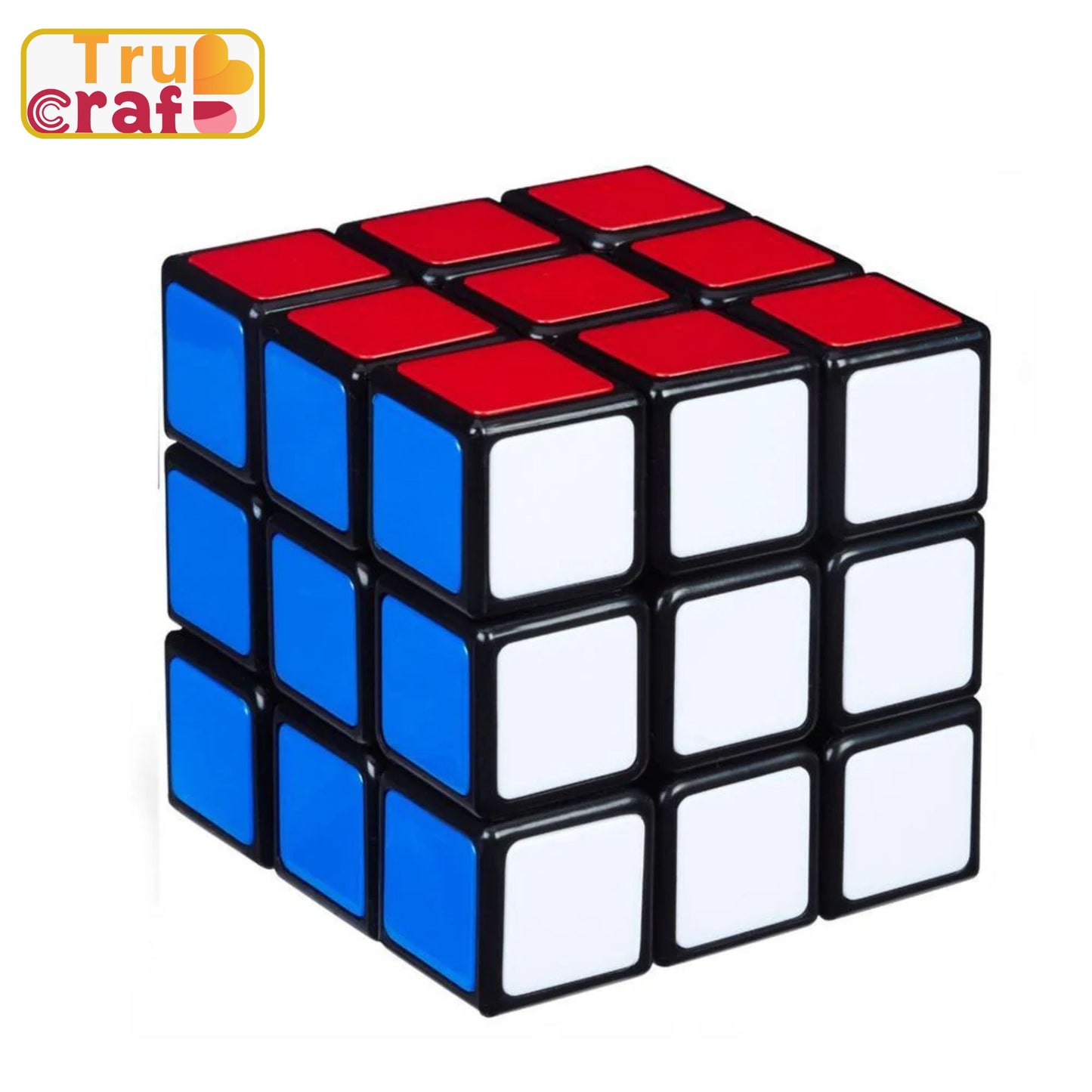 TruCraft 3x3x3 Puzzle Cube Multicolor