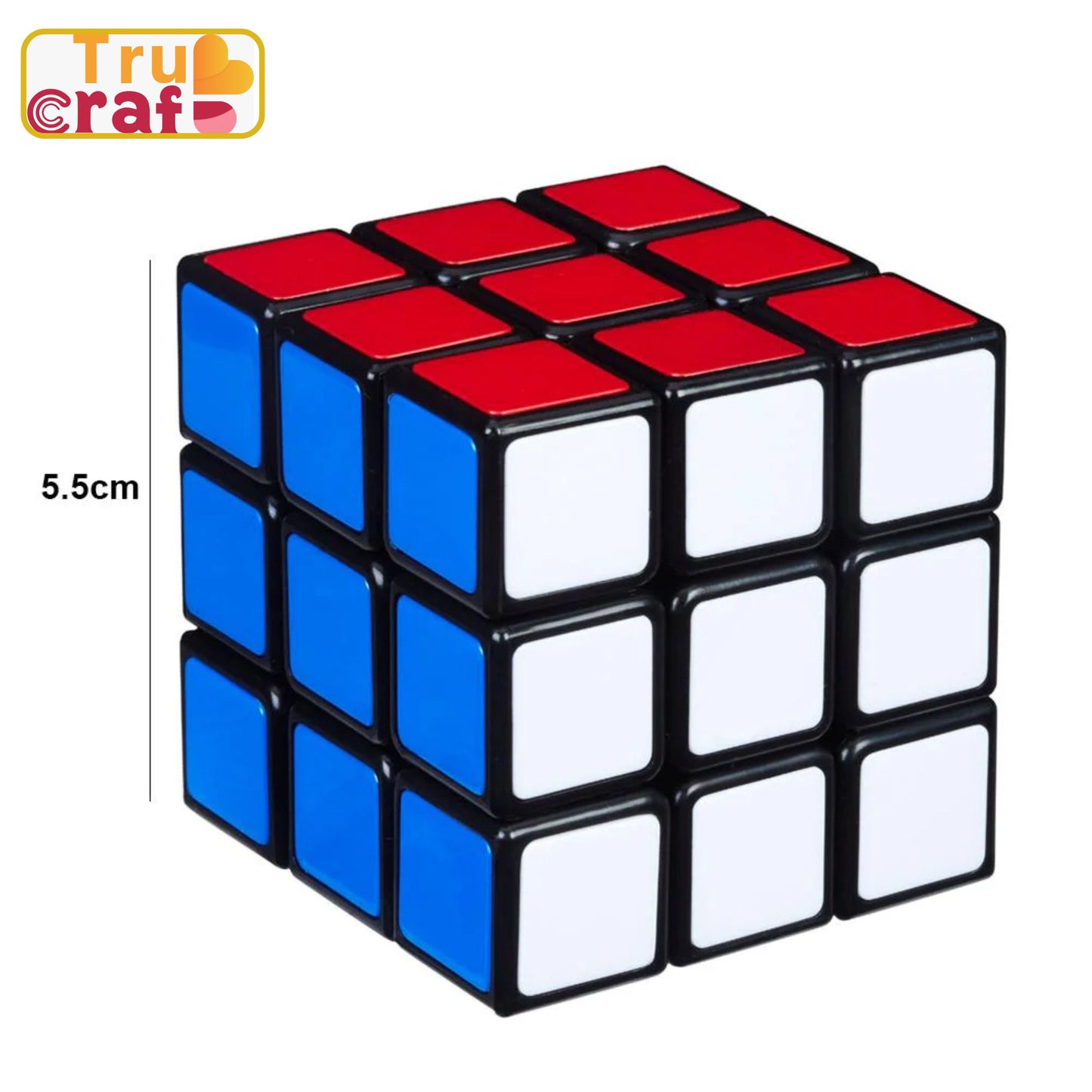 TruCraft 3x3x3 Puzzle Cube Multicolor