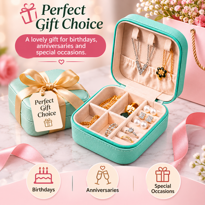 Mini Jewelry Organizer Box 🎁