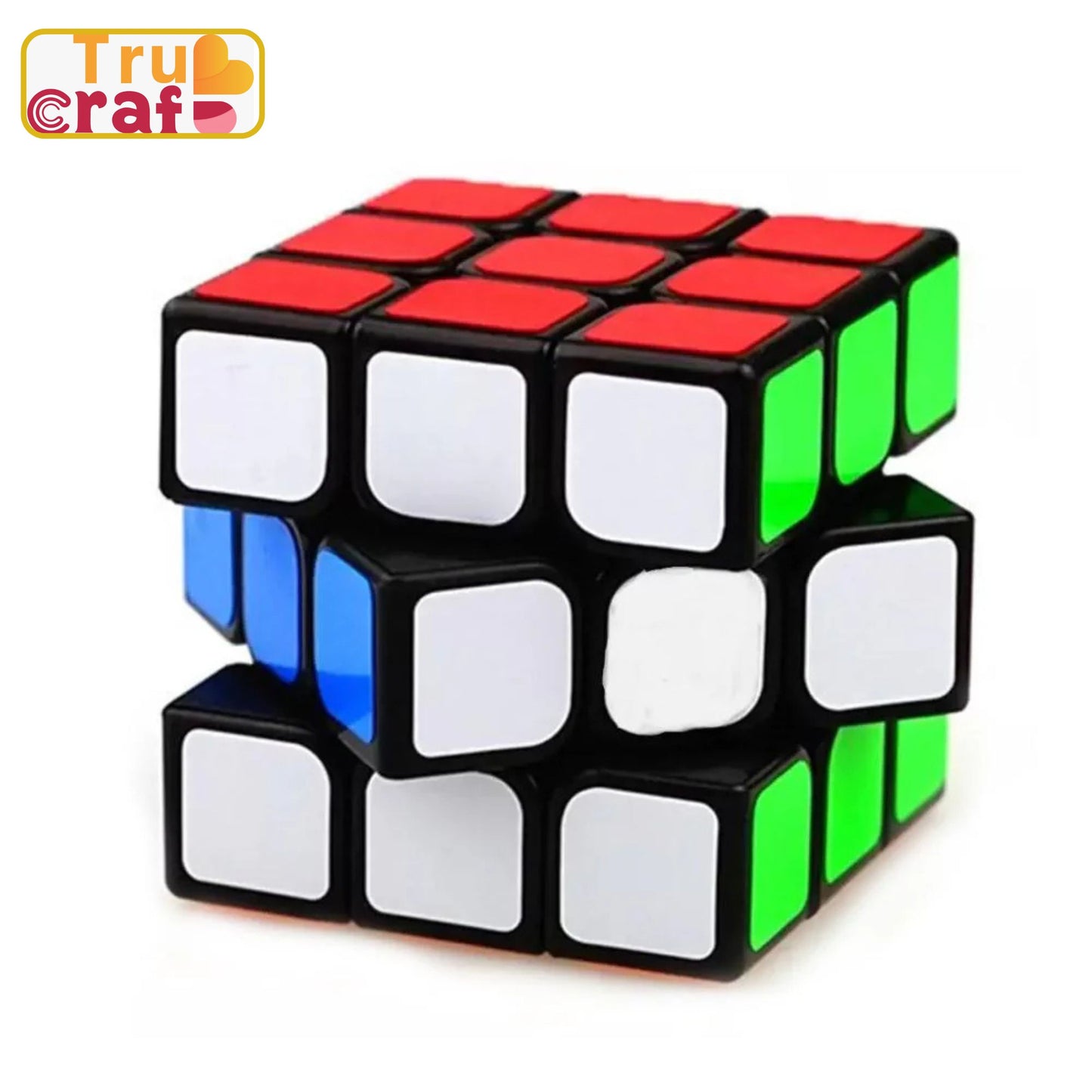 TruCraft 3x3x3 Puzzle Cube Multicolor