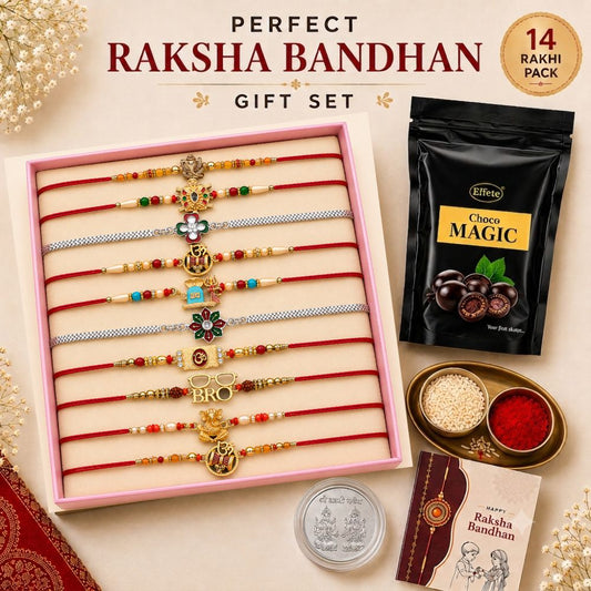 Premium Rakhi Gift Combo Pack 🌸