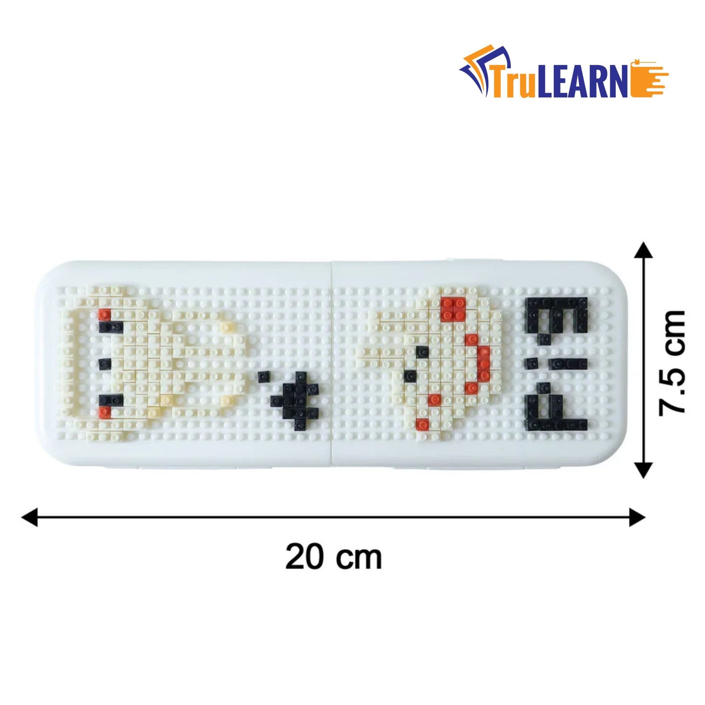 TruLearn Decorative Pixel Art Style Desk Pen Holder (1 Pc)