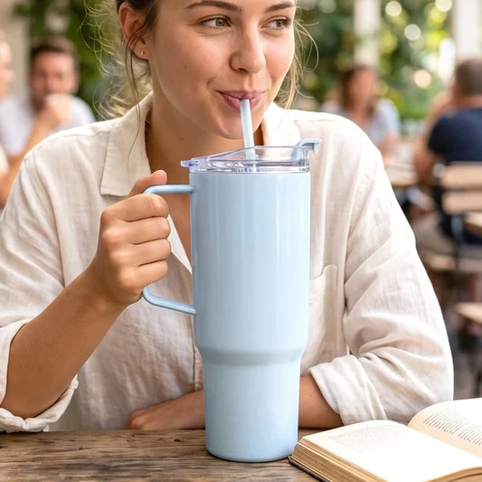Travel Tumbler – Large 1800ml Capacity with Leak-Resistant Lid 🥤