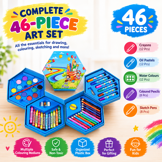 46 Pcs Creative Art Colour Set 🎨