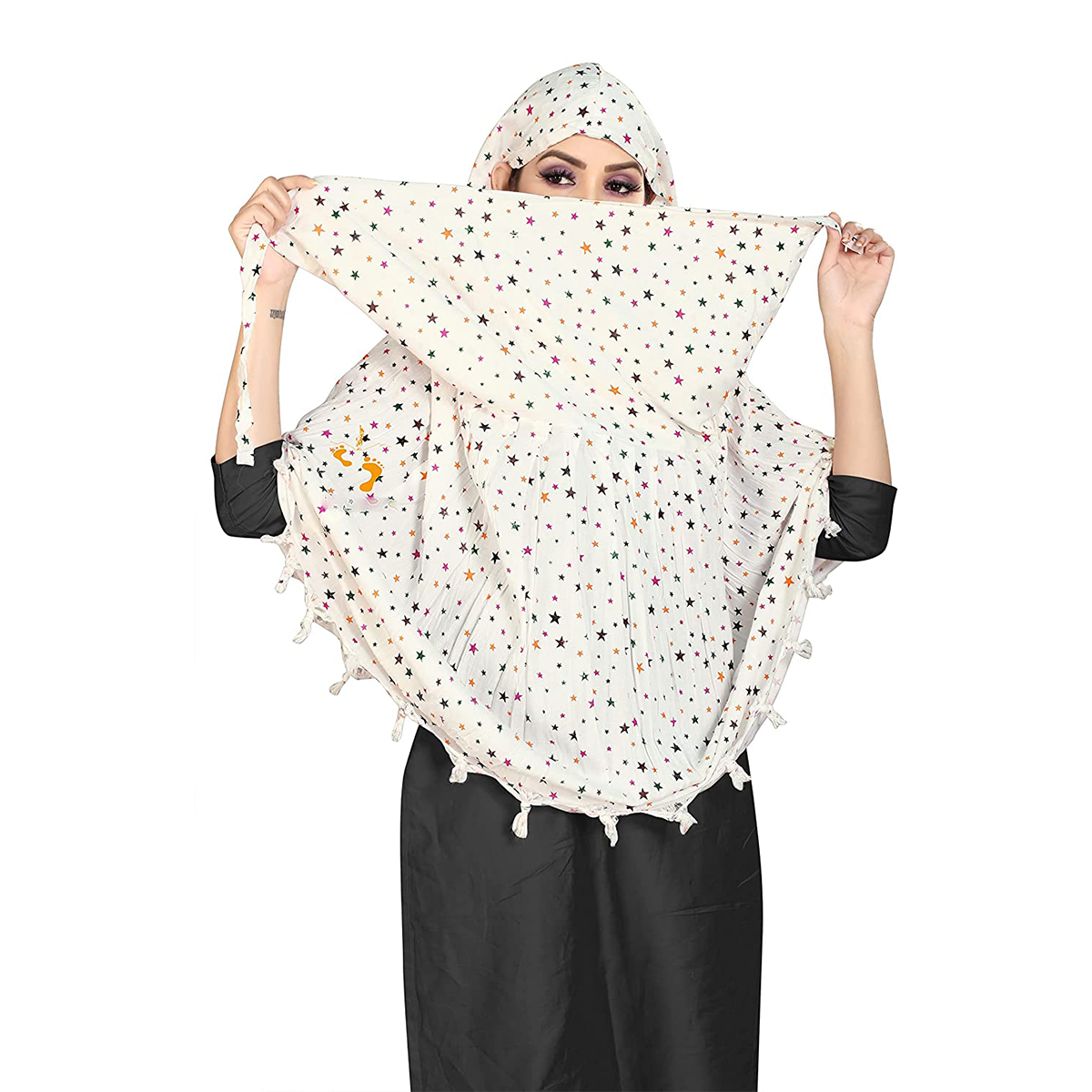 Cotton Long Scarf Mask