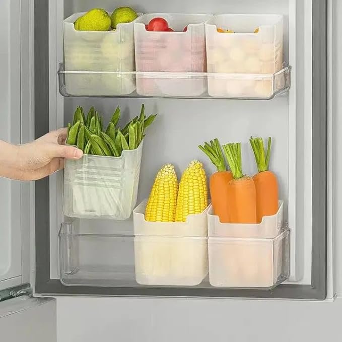 Multipurpose Fridge Storage Container Set (6-Piece)