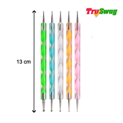 TruSwag Nail Art Point Pen and Set Used by Womens and Ladies for Their Fashion Purposes.