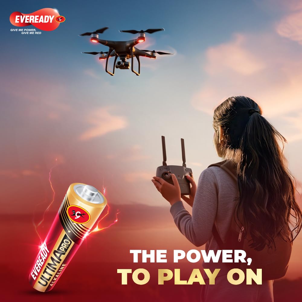 Eveready Ultima AA Battery 400% Long Lasting