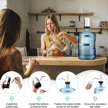 USB Rechargeable Electric Water Dispenser Pump