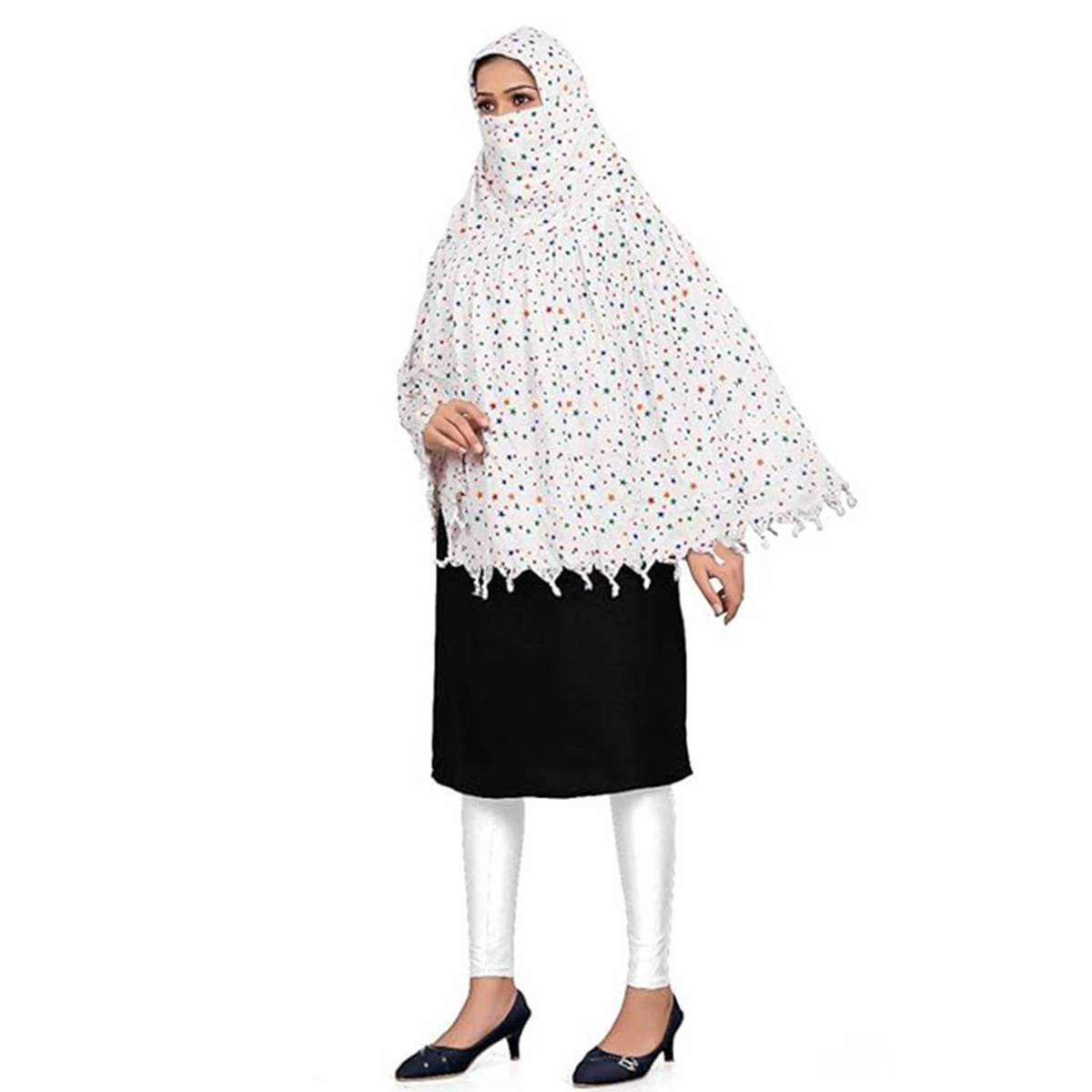 Cotton Long Scarf Mask