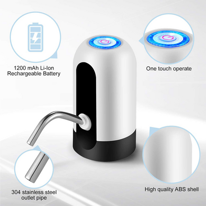 USB Rechargeable Electric Water Dispenser Pump