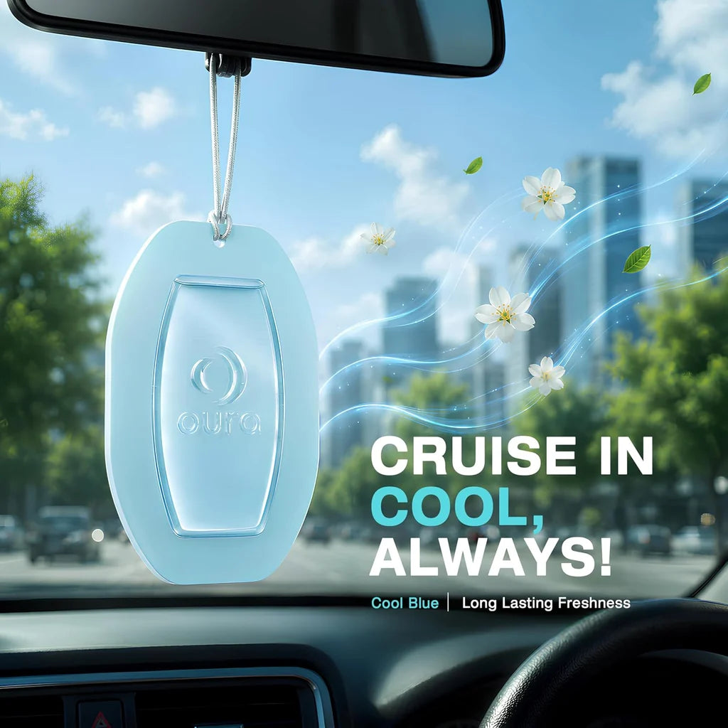 Oura Hanging Car Air Freshener Gel & Membrane Diffuser