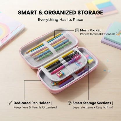 Premium EVA Hardtop Pencil Case with Multi-Design Characters
