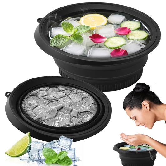 Silicone Foldable Ice Face Bowl