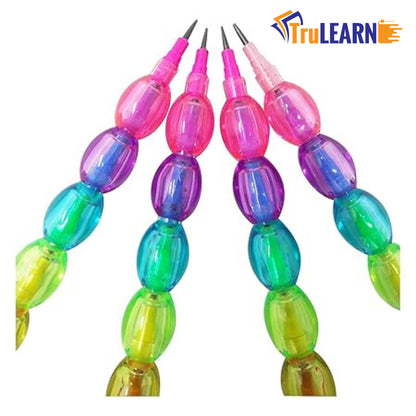 TruLearn  Matka Pencil 4Pcs Stylish Multi color