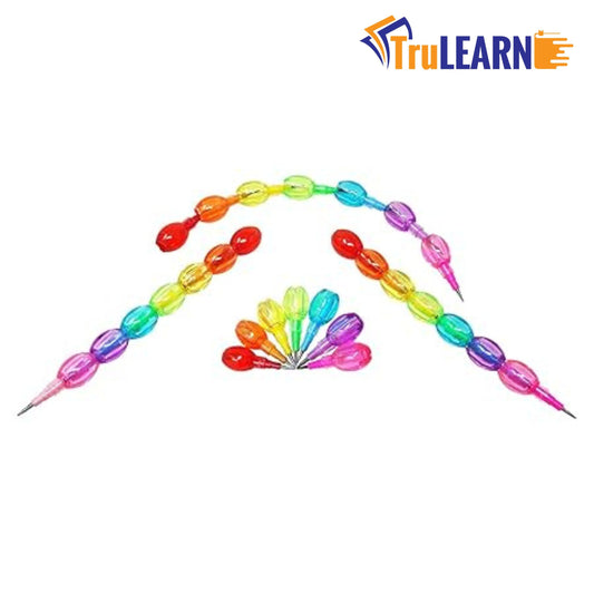 TruLearn  Matka Pencil 4Pcs Stylish Multi color